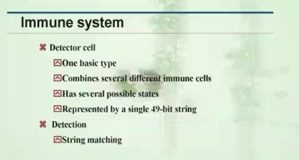 人工免疫系统视频教程
